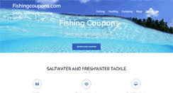 Desktop Screenshot of fishingcoupons.com